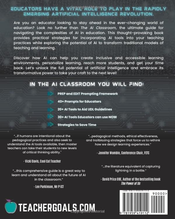 The AI Classroom: The Ultimate Guide to Artificial Intelligence in Education (The Hitchhiker's Guide for Educators Series) 2 The AI Classroom: The Ultimate Guide to Artificial Intelligence in Education (The Hitchhiker's Guide for Educators Series) - Image 2