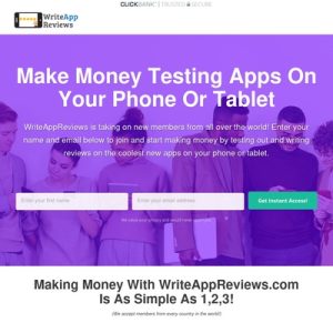 Writeappreviews.com - Get Paid To Review Apps On Your Phone