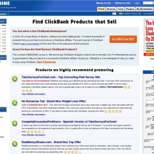 ClickBank Marketplace - CBENGINE