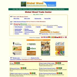 Global Timber and Wood Products Marketplace - Lumber and Wood Products