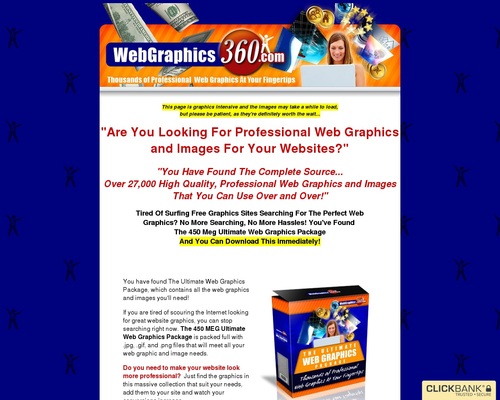 The Ultimate Web Graphics Package From Web Graphics 360.com