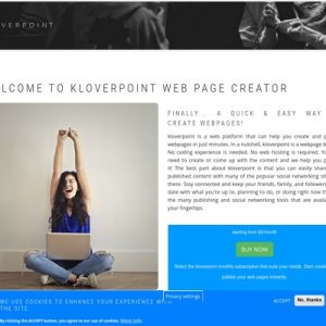 Welcome to kloverpoint Web Page Creator | kloverpoint