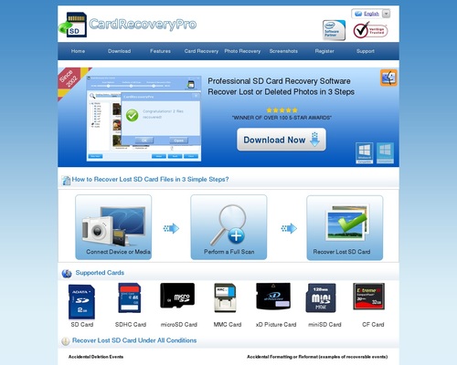 Best Memory Card  Recovery Software - Since 2002 - CardRecoveryPro™