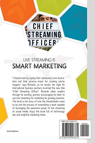 Live Streaming is Smart Marketing: Join the StreamGeeks Chief Streaming Officer Paul Richards as he builds a team to take advantage of social media live streaming for his business. 2 Live Streaming is Smart Marketing: Join the StreamGeeks Chief Streaming Officer Paul Richards as he builds a team to take advantage of social media live streaming for his business. - Image 2