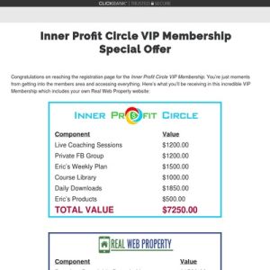 Inner Profit Circle VIP Membership