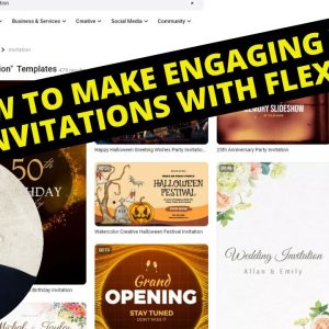 How to Make Engaging Video Invitations with FlexClip