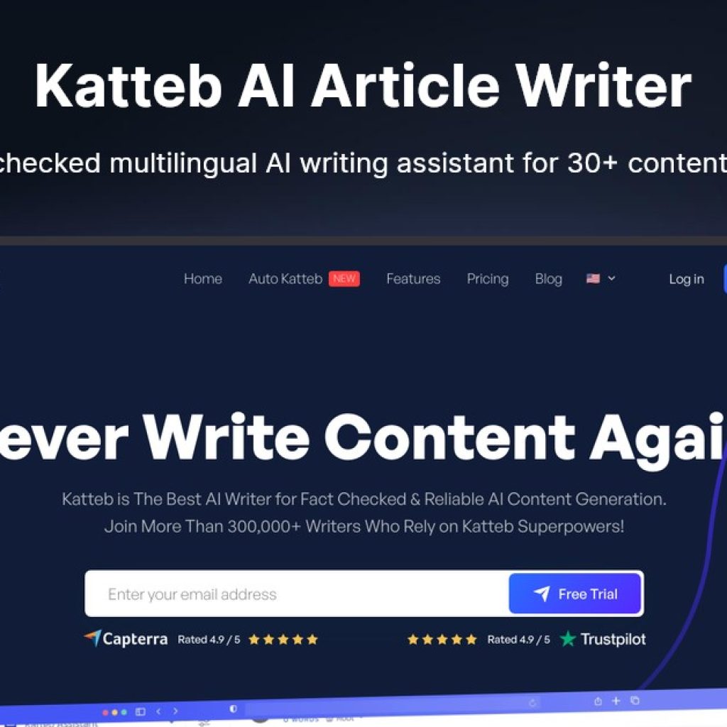 Katteb AI Article Writer ai apps directory cover 1200x628 1