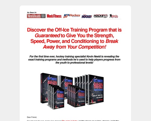 Ultimate Hockey Transformation | Year-round off-ice training programs to help you transform your game, development, and career! Ultimate Hockey Transformation | Year-round off-ice training programs to help you transform your game, development, and career!