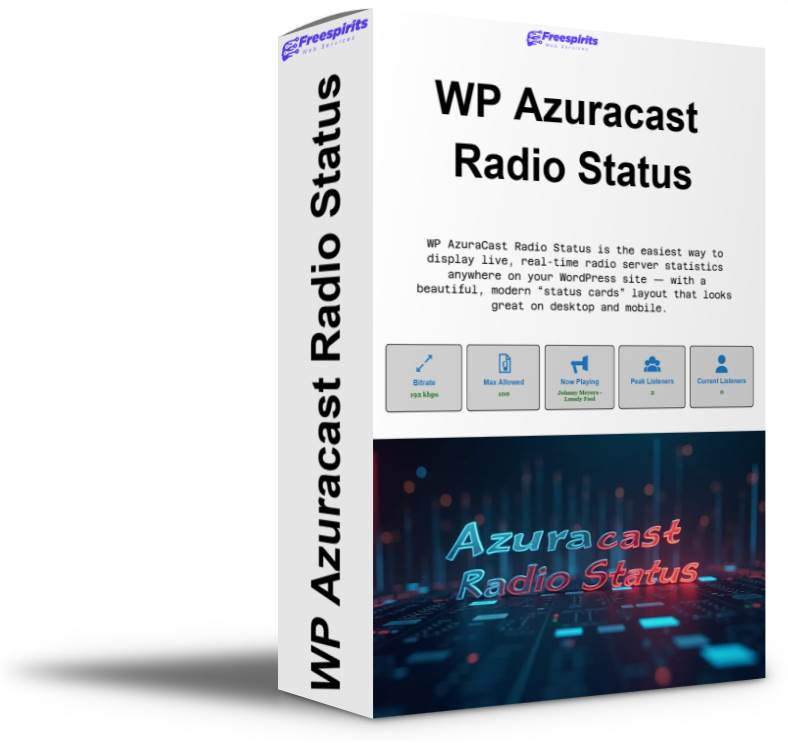 WP Azuracast Radio Status
