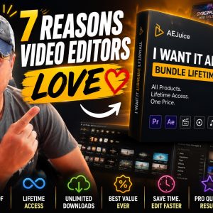 Why Video Editors Choose the AEJuice Bundle Lifetime