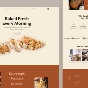BakeOven: Professional Bakery Website Template