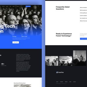 EvenTise: Elementor Template for Event Websites