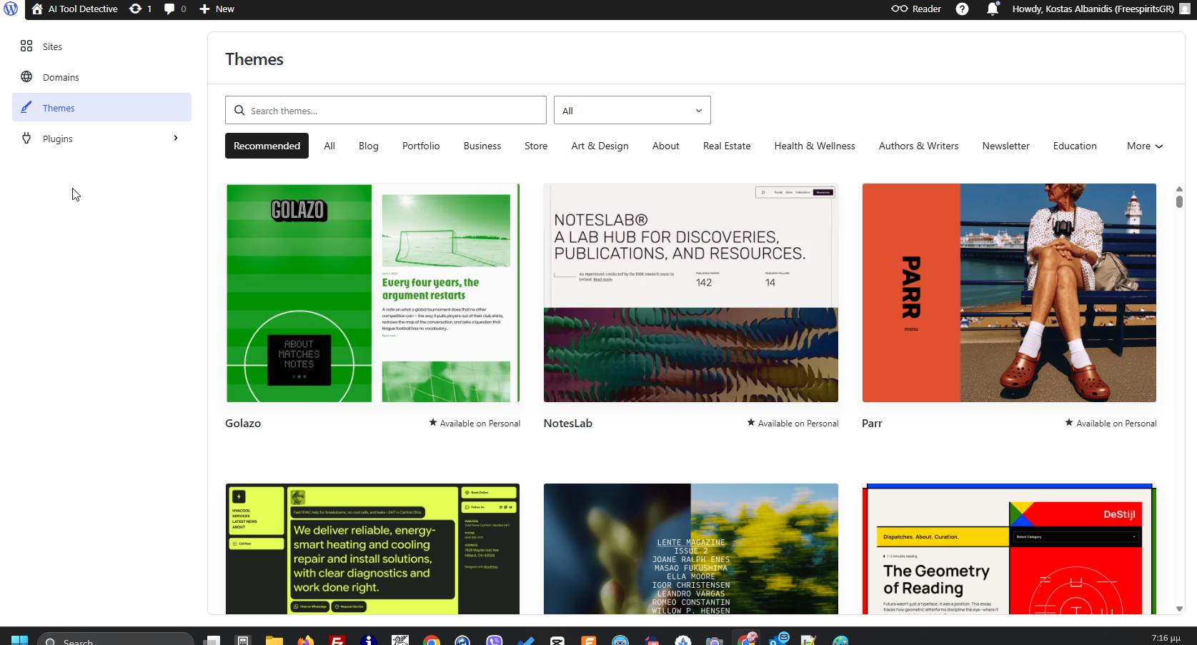 Creating an AI Blog on WordPress.com in 2026 4 2026 06 28 19 16 03