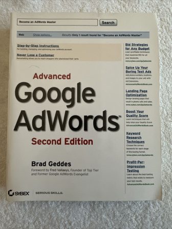 Advanced Google AdWords Brad Geddes Trade Paperback Second Edition